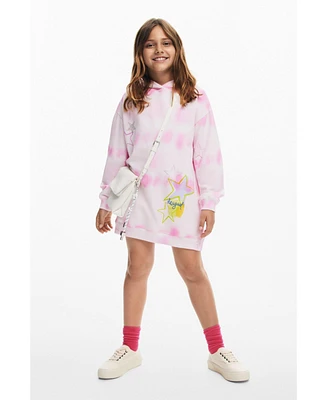 Desigual Girls Girls's Tie-Dye Sweatshirt Dress