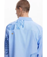 Desigual Men's Long-sleeve pottery shirt