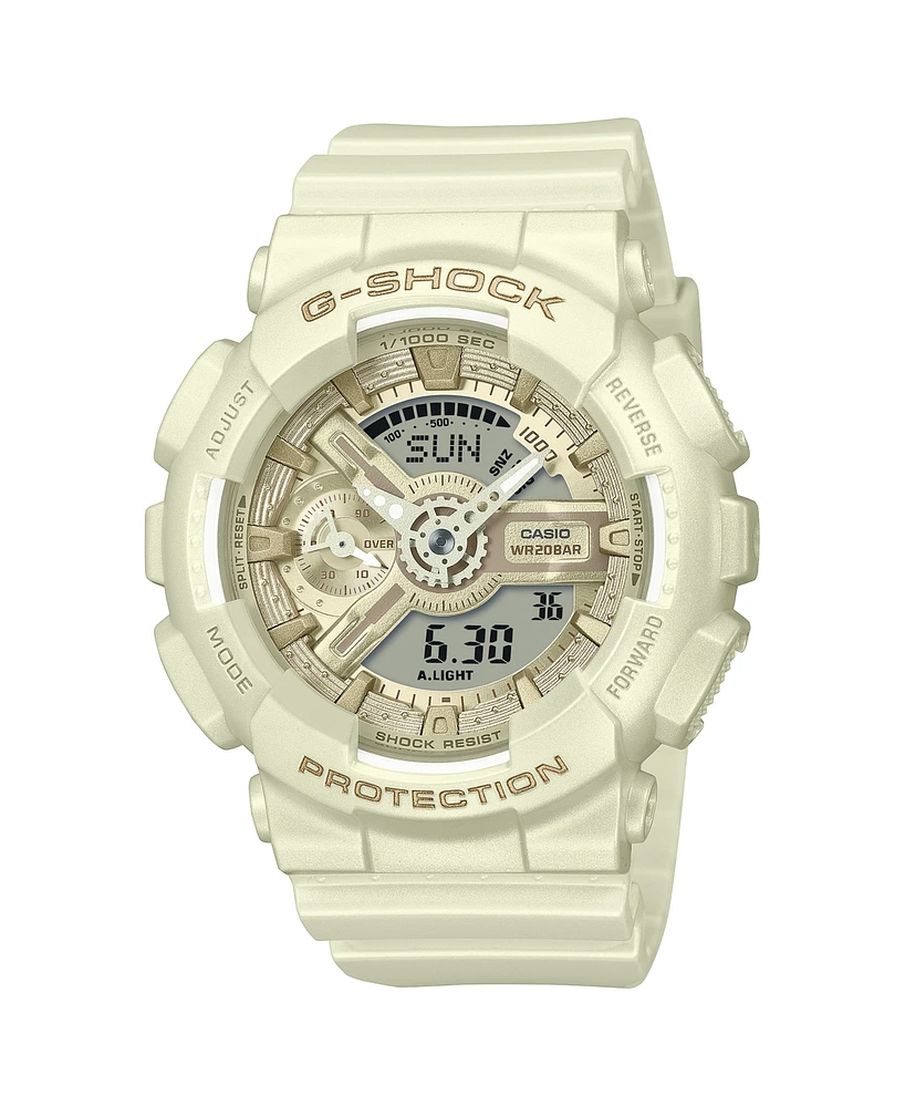 G-Shock Baby G Women's White Resin Watch, 45.9mm