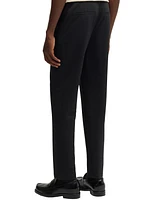 Boss by Hugo Men's Seersucker Tapered-Fit Trousers