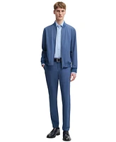 Boss by Hugo Men's Slim-Fit Geometric Print Performance Shirt