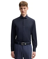 Boss by Hugo Men's Performance-Stretch Slim-Fit Dress Shirt