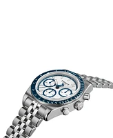 Tissot Men's Swiss Automatic Chronograph PR516 Stainless Steel Bracelet Watch 41mm