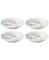 Lenox Butterfly Meadow Herbs Pasta Bowls, Set of 4