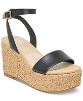 Dolce Vita Women's Talisa Macrame Wedge Sandals