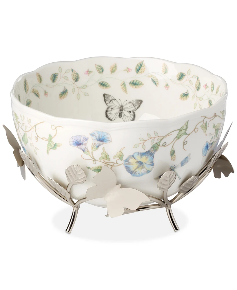 Lenox Butterfly Meadow Large Bowl with Stand