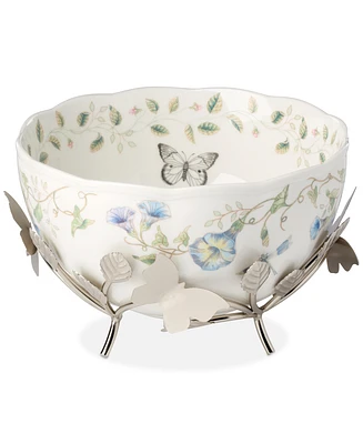 Lenox Butterfly Meadow Large Bowl with Stand