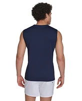Calvin Klein Men's Logo Sleeveless Swim Rash Guard