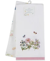 Lenox Butterfly Meadow Printed Kitchen Towel, Set of 2