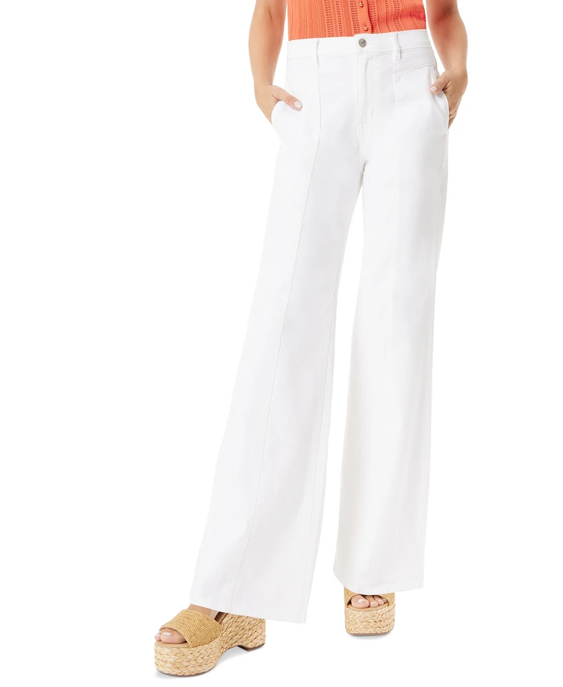 Sam Edelman Women's High-Rise Flare-Leg Jeans