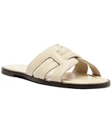 Arezzo Women's Hanna Round Toe Flat Sandals