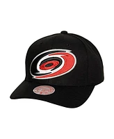 Mitchell & Ness Men's Black Carolina Hurricanes Core Team Ground Pro Adjustable Hat