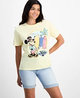 Disney Juniors' Surfing Mickey T-Shirt