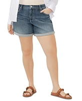 Silver Jeans Co. Plus Denim Boyfriend Shorts