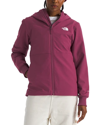 The North Face Women's Shelbe Raschel Zip-Front Fleece-Lined Hoodie Jacket