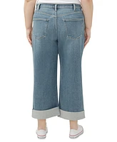 Silver Jeans Co. Plus Be Easy High-Rise Wide-Leg