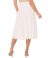 CeCe Women's Lace Midi Skirt