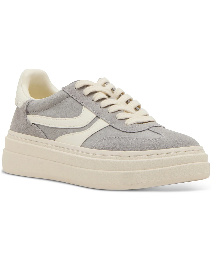 Steve Madden Women's Dodge Triple Platform Lace-Up Sneakers