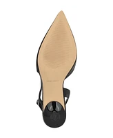 Nine West Women's Renela Kitten Heel Slingback Pumps