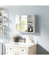 Bathroom Medicine Cabinet with Single Mirror Door