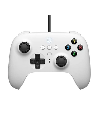 8Bitdo Ultimate Usb Wired Controller for Nintendo Switch, Windows, Android, Steam Deck and Raspberry Pi - White