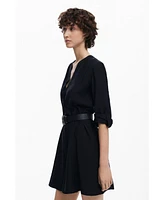 Desigual Women's Shirt dress with belt