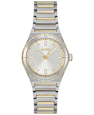 Hugo Boss Women's Candor Sport Quartz Two-Tone Stainless-Steel Watch, 32mm