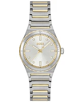 Hugo Boss Women's Candor Sport Quartz Two-Tone Stainless-Steel Watch, 32mm