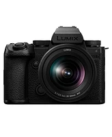 Panasonic Lumix S5IIX Mirrorless Camera with 20-60mm f/3.5-5.6 Lens, Bundle with Battery