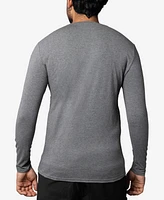Men's Outlined Skull Rhinestone Graphic Long Sleeves T-Shirts