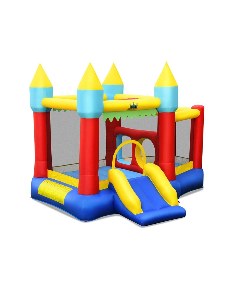 Kid's Inflatable Bouncer with Jumping Area and 480W Blower