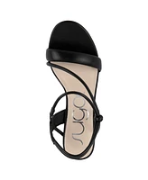 Sugar Women's Neeve 2 Open Toe Strappy Block Heel Dress Sandals