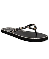 Juicy Couture Women's Sanba Embellished Flip Flops