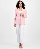 Boss Orange Women's One-Button Split-Cuff Blazer