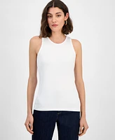 I.n.c. International Concepts Women's Ribbed Knit Tank Top, Exclusively at Macy's