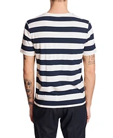 Paisley & Gray Men's Slim Fit Short Sleeve Striped T-Shirt