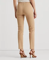 Lauren Ralph Twill Cropped Skinny Pant