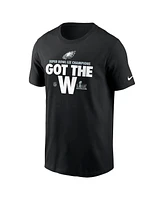 Nike Men's Black Philadelphia Eagles Super Bowl Lix Champions Parade T-Shirt