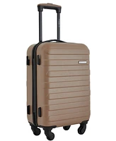 Travelers Club Austin 4 Piece Hardside Luggage Set