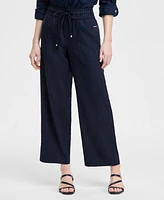 Tommy Hilfiger Women's Drawstring Wide-Leg Pants