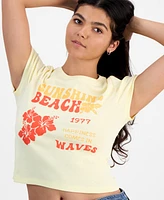 Self Esteem Juniors' Sunshine Beach Hibiscus Tee