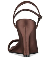 Jeffrey Campbell Kassandra Sculpted Two-Piece Wedge Sandals