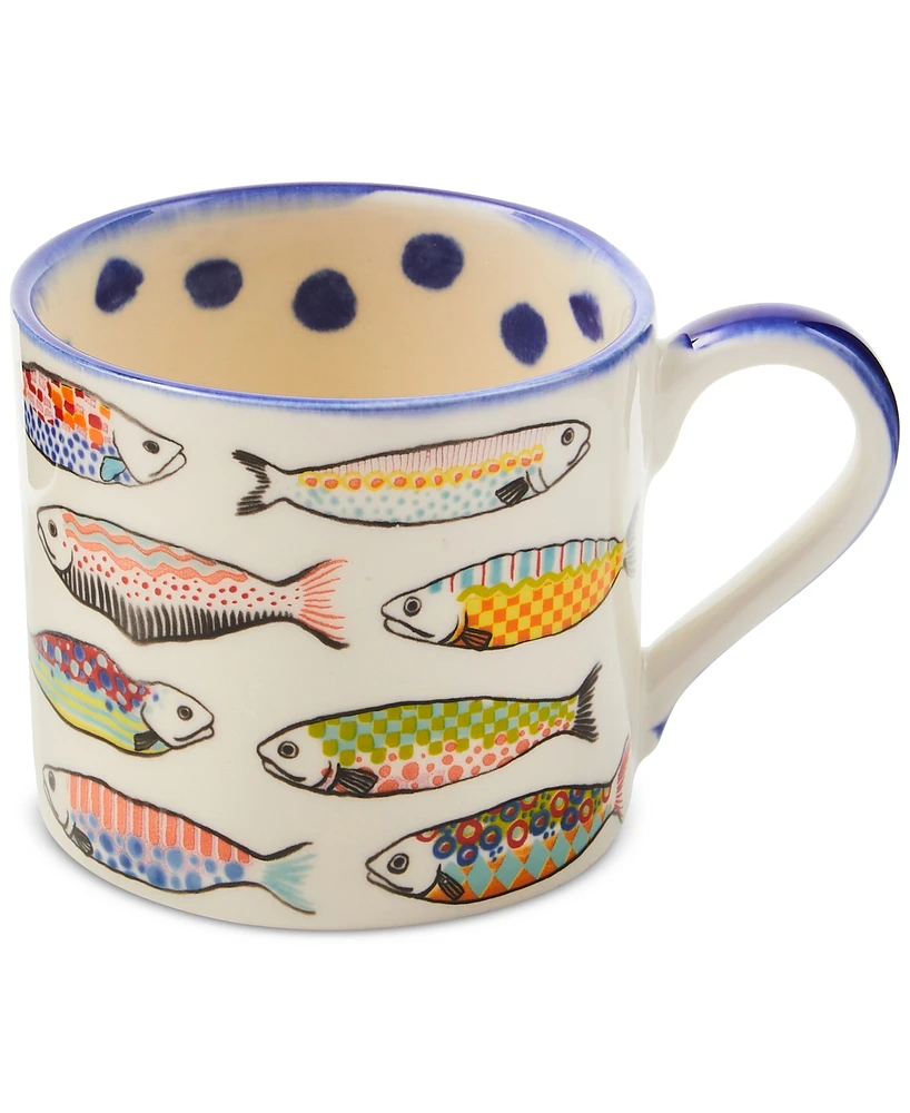 MacKenzie-Childs Go Fish Mug