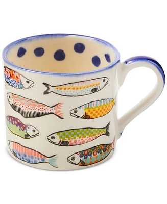 MacKenzie-Childs Go Fish Mug