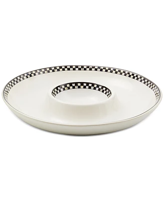 MacKenzie-Childs Courtly Check Everyday Chip & Dip Bowl