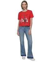 Karl Lagerfeld Paris Women's Girls With Eiffel Tee