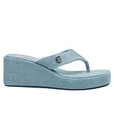 True Religion Latto Slip on Wedge Sandal