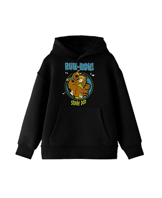 Scooby Doo and Shaggy Youth Black Graphic Hoodie-xl