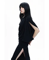 Nocturne Women's Draped Detail Maxi Dress