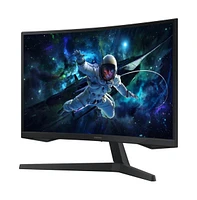 27" Odyssey 1000R Curved Qhd 165Hz FreeSync Gaming Monitor - Black